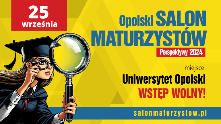 Zdjęcie nagłówkowe otwierające podstronę: Salon Maturzystów na Uniwersytecie Opolskim – to już 25 września!