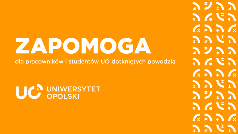 Zdjęcie nagłówkowe otwierające podstronę: Zapomoga dla pracowników i studentów UO dotkniętych powodzią