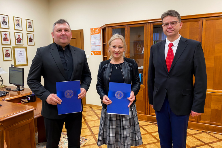 Zdjęcie nagłówkowe otwierające podstronę: UO podpisało umowę z I Liceum Ogólnokształcącym w Głubczycach