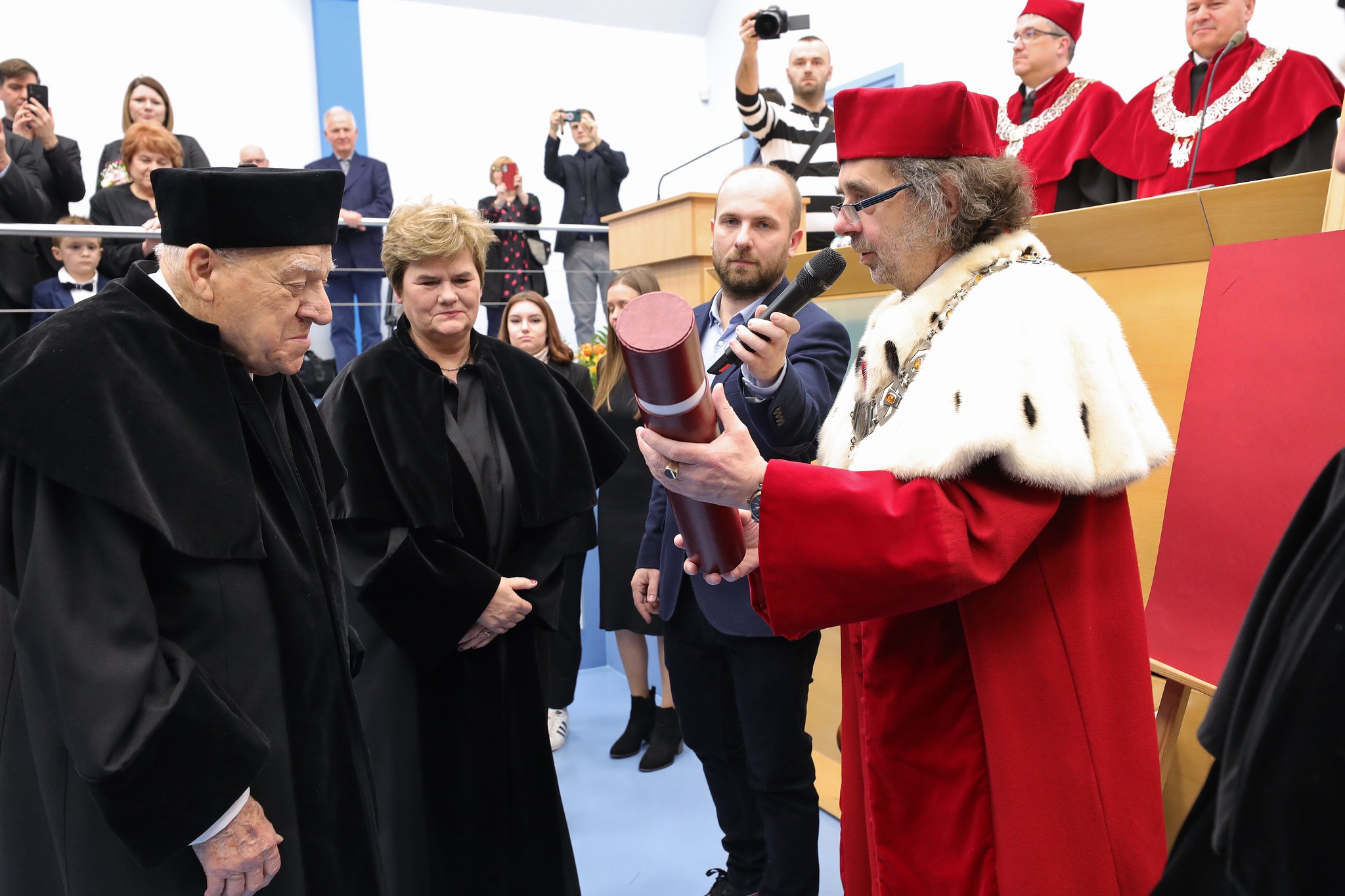 Przeniesienie do informacji o tytule: Prof. Franciszek Antoni Marek doktorem honoris causa UO